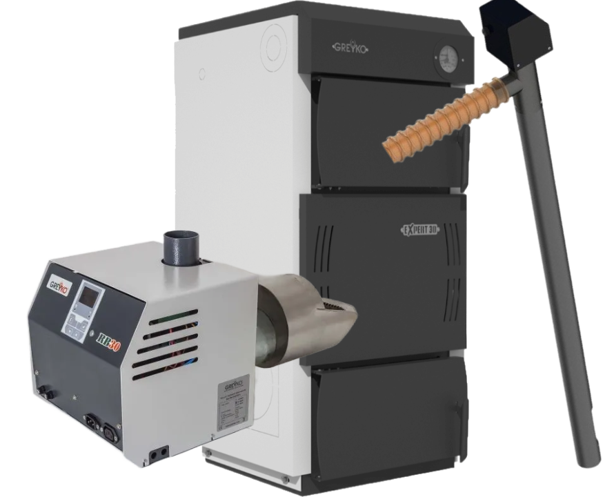 Komb kotel gorelka rb30 shnek