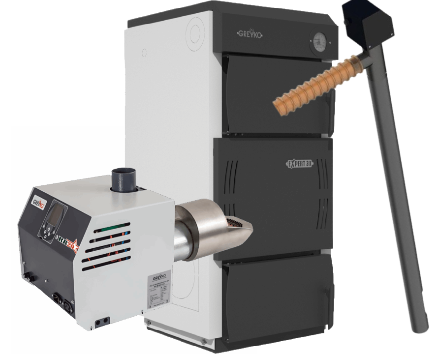 Komb kotel gorelka shnek